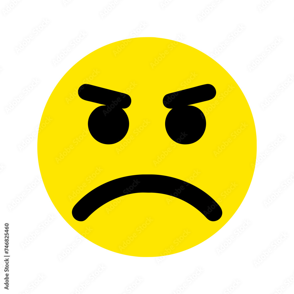 Fototapeta premium sad emoji