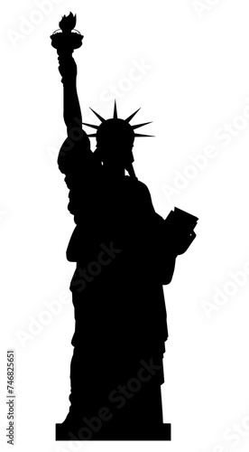 Canvas Print Statue of liberty