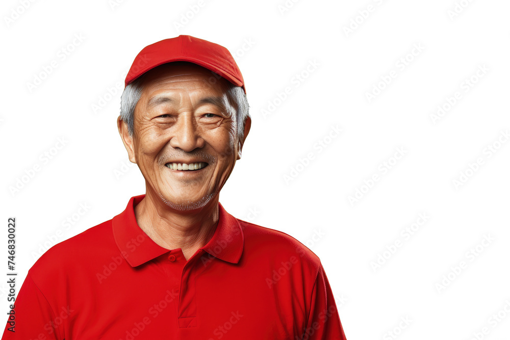 Close up of a happy old chinese man Close up of a happy old chinese man