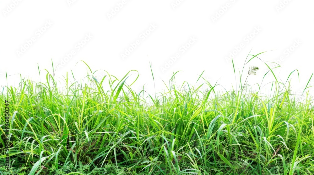 beautiful grass on white background in high resolution and high quality. green grass concept without background