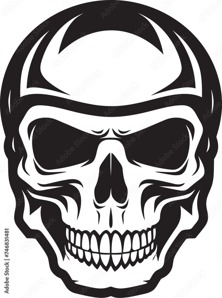 HelmGuardian Helmeted Skull Icon Graphic SkeleDefender Vector Icon with Skull in Helmet HelmGuardian Helmeted Skull Icon Graphic SkeleDefender Vector Icon with Skull in Helmet