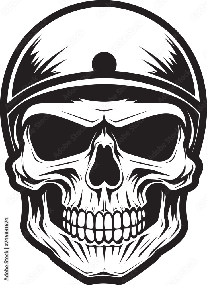 HelmDefender Helmeted Skull Icon Graphic SkeleGuardian Vector Icon with Skull in Helmet HelmDefender Helmeted Skull Icon Graphic SkeleGuardian Vector Icon with Skull in Helmet
