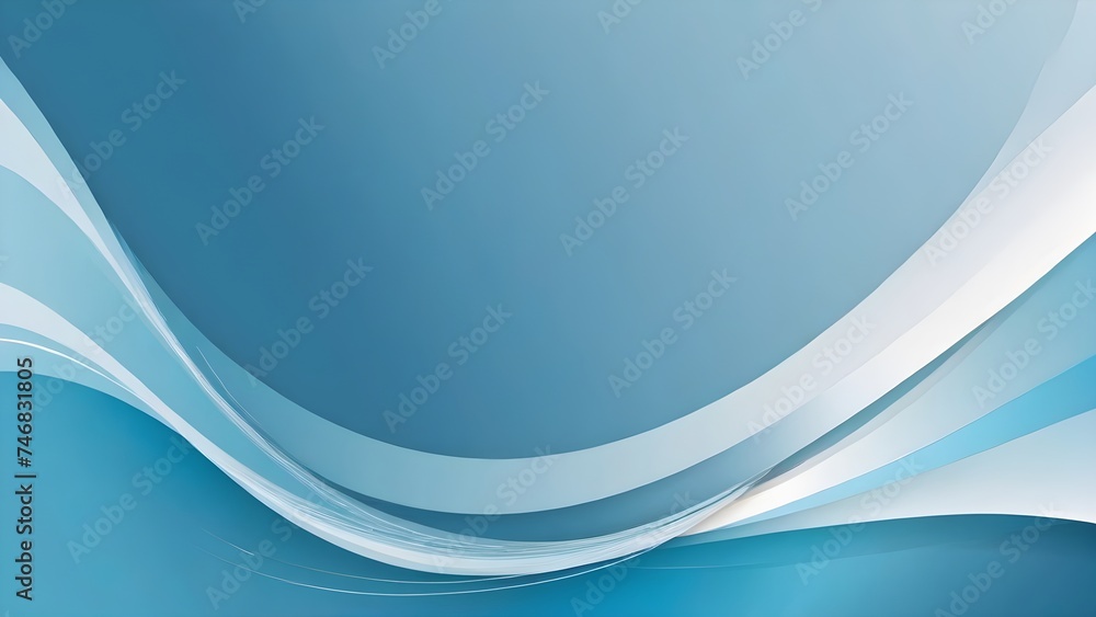 Abstract blue background with waves for template, background, banner, postcard.. Color gradient. Abstract blue background with waves for template, background, banner, postcard.. Color gradient.