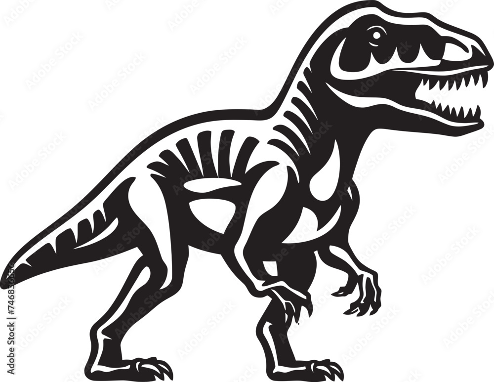 Dino Dynasty Iconic T Rex Skeleton Emblem Primeval Profile Tyrannosaurus Skeleton Graphic Logo Dino Dynasty Iconic T Rex Skeleton Emblem Primeval Profile Tyrannosaurus Skeleton Graphic Logo