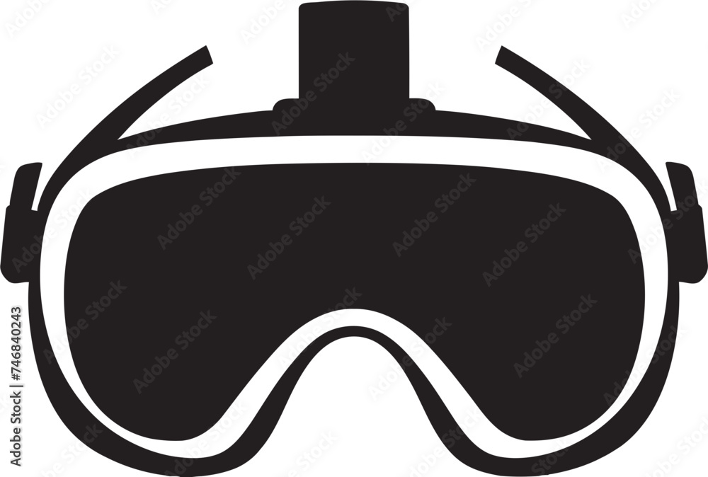 Immersive Interface VR Goggles Logo Design Techno Visionary Virtual Reality Graphic Symbol Immersive Interface VR Goggles Logo Design Techno Visionary Virtual Reality Graphic Symbol