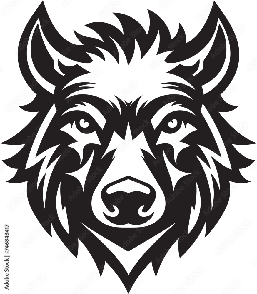 Thundering Tusk Iconic Boar Vector Symbol Boar Battalion Wild Boar Logo Graphics