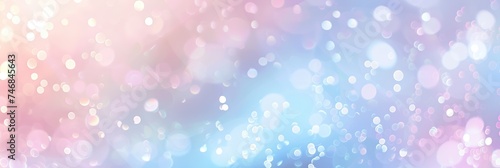 Soft bokeh lights background with warm color palette