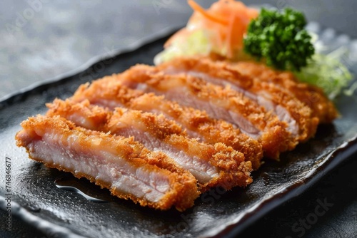 Japanese pork cutlet Tonkatsu