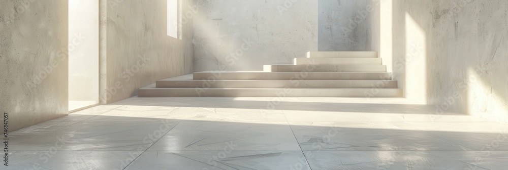 Elegant textured marble with creamy neutral swirls - obrazy, fototapety, plakaty 
