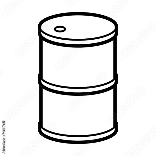 Crude oil barrel icon