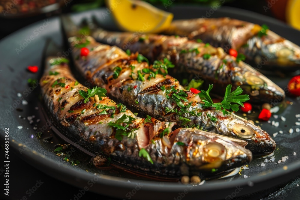 Sardines ready and alone Sardines ready and alone