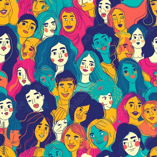 Illustrating Empowerment: A Tribute to Women Worldwide international day