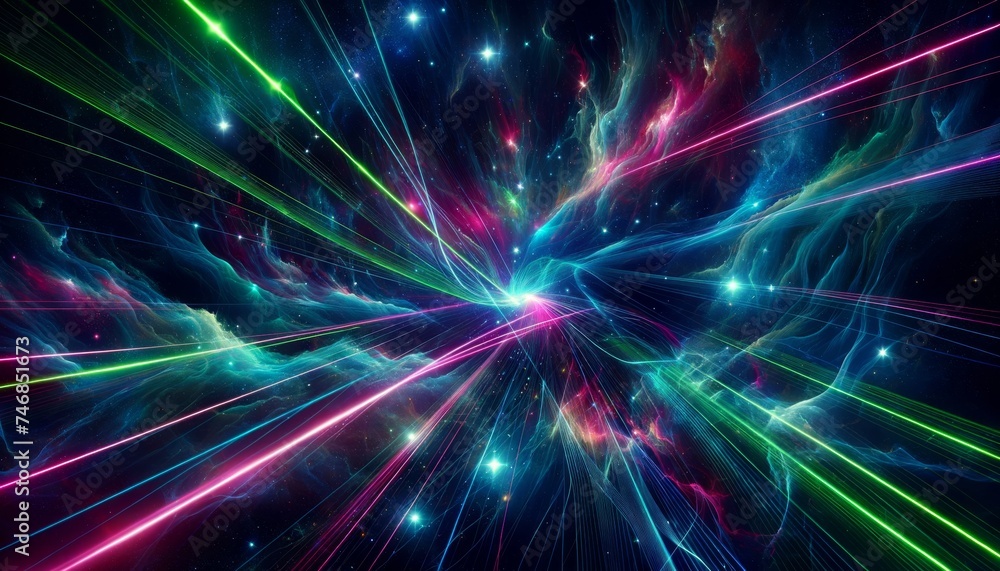 Cosmic Synapse: Neural Network in Space Cosmic Synapse: Neural Network in Space