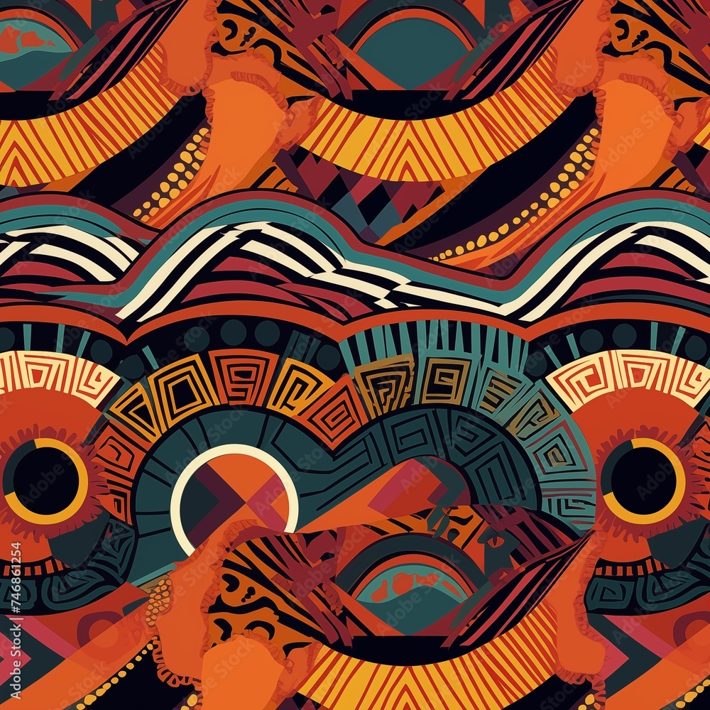 Obraz premium Africa pattern