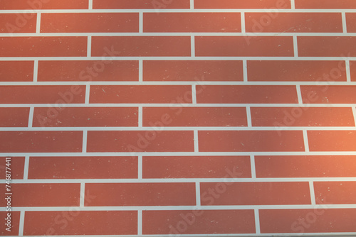 red brick wall