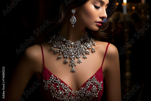 Luxurious Gemstone Masterpieces: Stunning Showcase of Necklace, Earrings and Bracelet