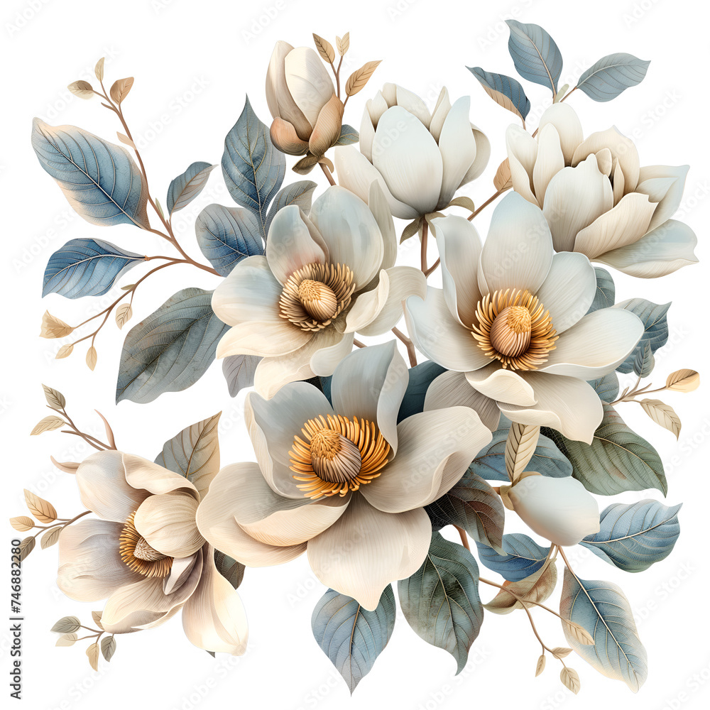 background with flowers