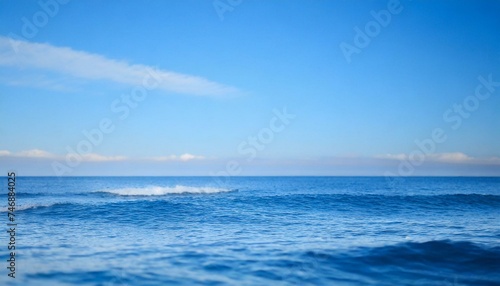 Perfect sky and water of ocean © adobedesigner