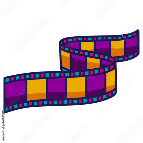 Filmstrip Sticker