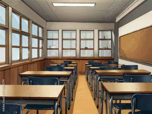 Wallpaper Mural classroom in school Torontodigital.ca