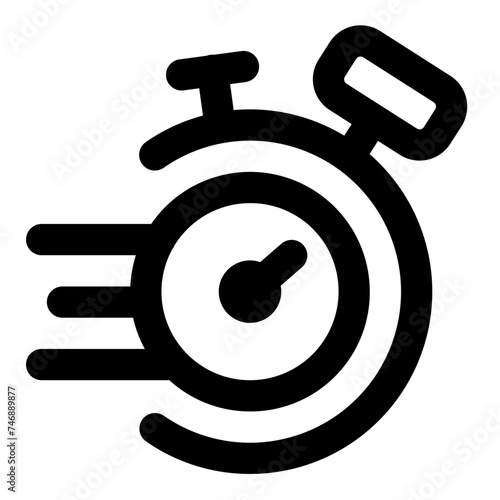 timer ouline icon