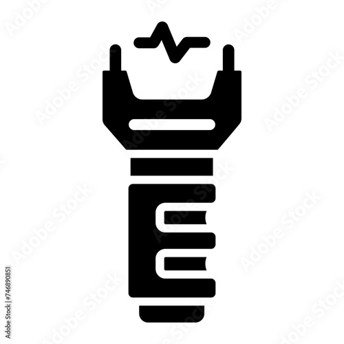 electroshock Solid icon