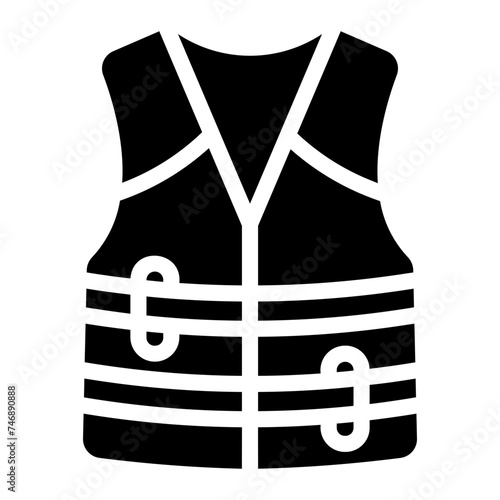 life jacket Solid icon