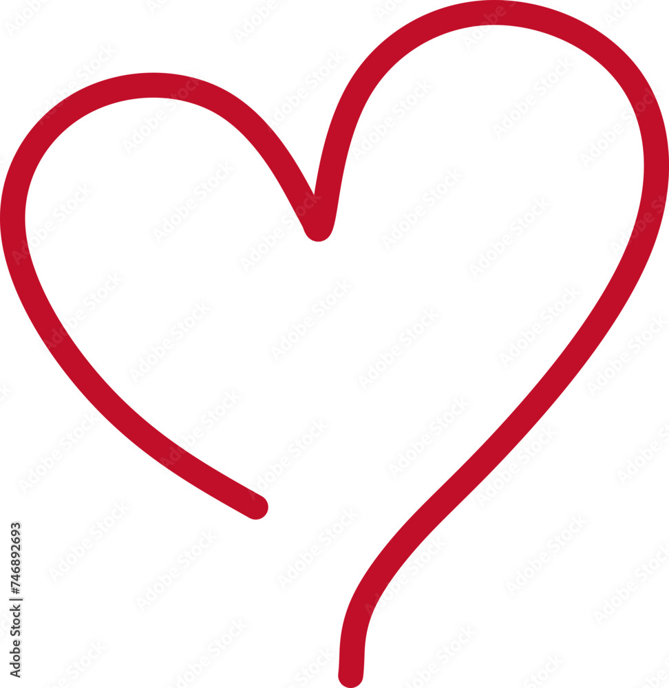 Hand Drawn Heart Vector Hand Drawn Heart Vector