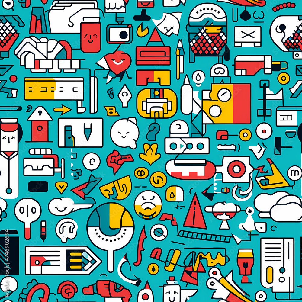 business theme background, seamless pattern business theme background, seamless pattern