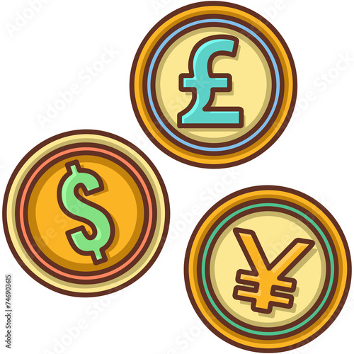 Currency Sticker