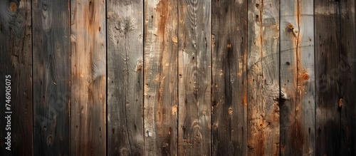 The weathered wooden wall in this scene showcases peeling paint, adding character and texture to the rustic atmosphere. The distressed surface tells a story of time passing and the elements at work.