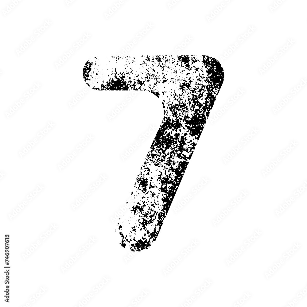 Grunge Text Effect Number 7 Grunge Alphabet Seven Font With Rough grunge-text-effect-number-7-grunge-alphabet-seven-font-with-rough