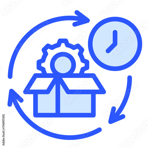 Product Life Cycle Icon