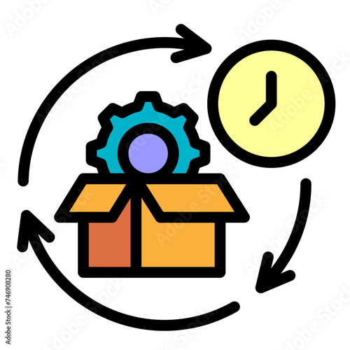 Product Life Cycle Icon