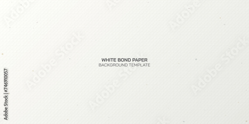 White woodfree uncoated paper rough textured background have watercolors stained vector illustration. Blank white bond paper background.