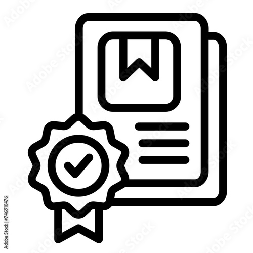 Certificate Icon