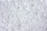 Frozen surface texture background in winter