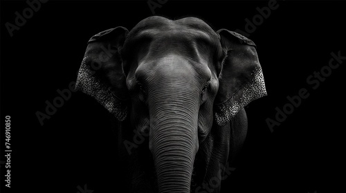 Melancholy Majesty The Soulful Eyes of an Asian Elephant