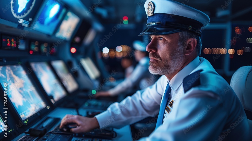 Navigating the Waves Commanding a Cargo Ship and Cruise Operations Navigating the Waves Commanding a Cargo Ship and Cruise Operations