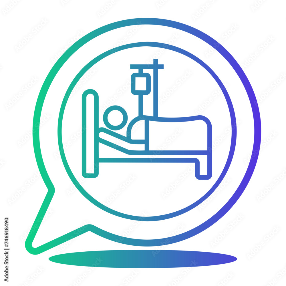 hospitalisation icon hospitalisation icon