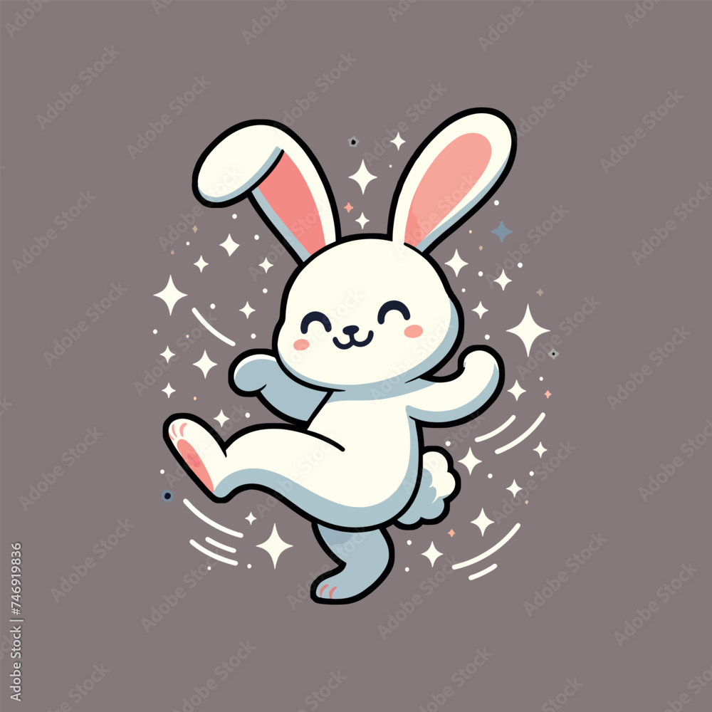 Cute little Bunny - Happy Easter Cute little Bunny - Happy Easter
