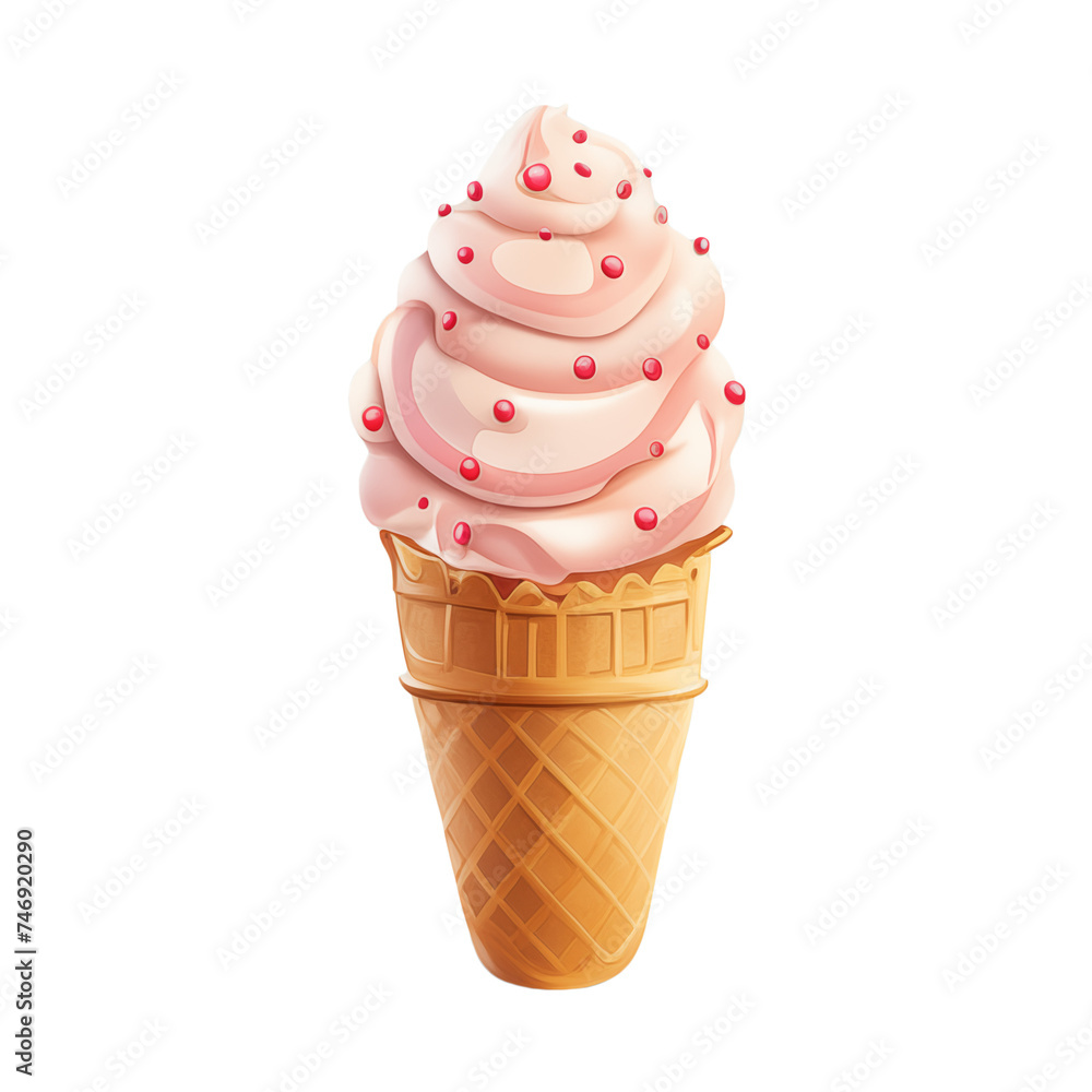 ice cream, soft cream, various flavors, fruit, lemon, blueberry, strawberry, orange, cherry, vanilla, milk, chocolate Illustration, isolated icon ice cream, soft cream, various flavors, fruit, lemon, blueberry, strawberry, orange, cherry, vanilla, milk, chocolate Illustration, isolated icon