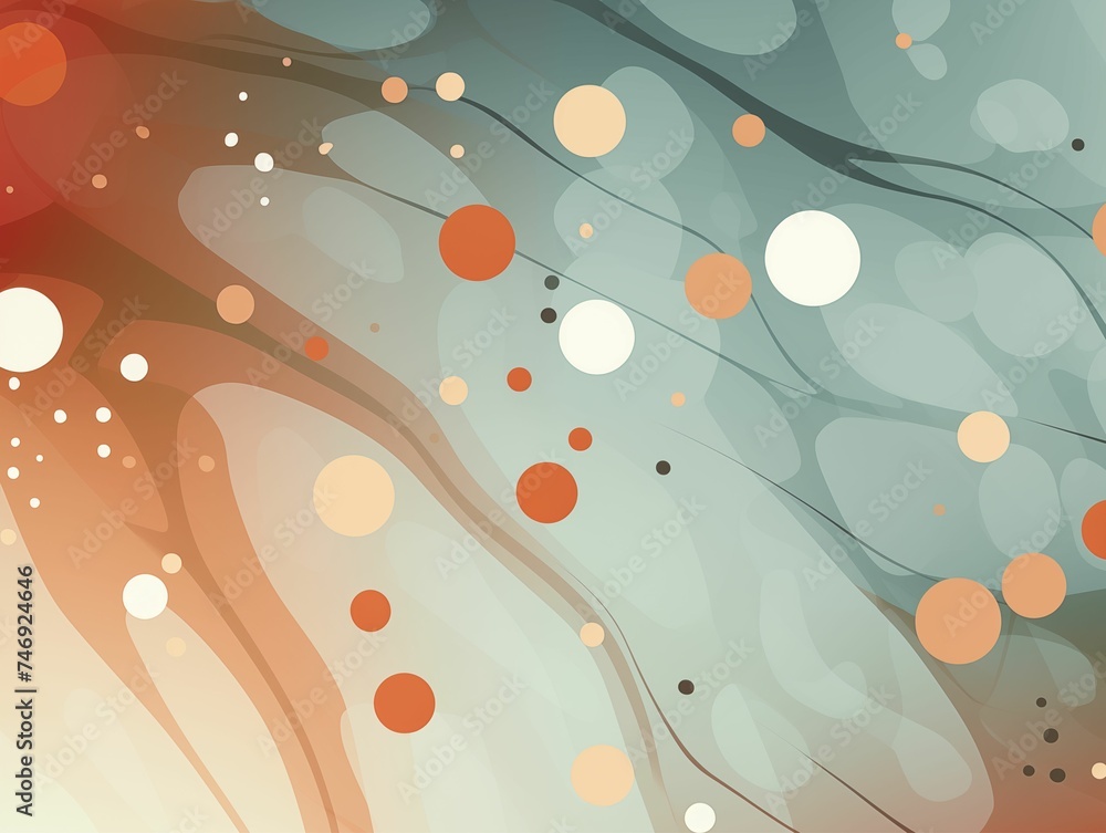Light Colors Dots Abstract Background. Generative AI Light Colors Dots Abstract Background. Generative AI