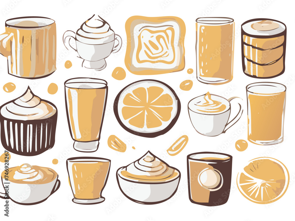food and drink icons food and drink icons