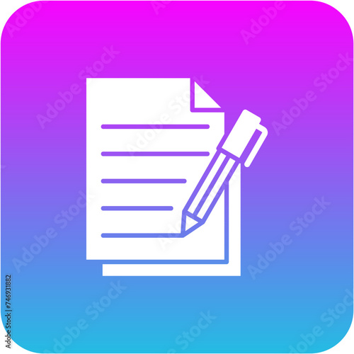 Writing Icon