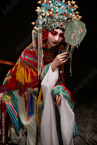 Chinese Peking Opera female characters © 亮亮 徐