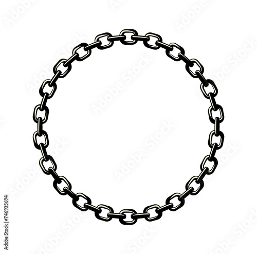 Wallpaper Mural Metal Chains Frame Design Illustration vector eps format , suitable for your design needs, logo, illustration, animation, etc. Torontodigital.ca