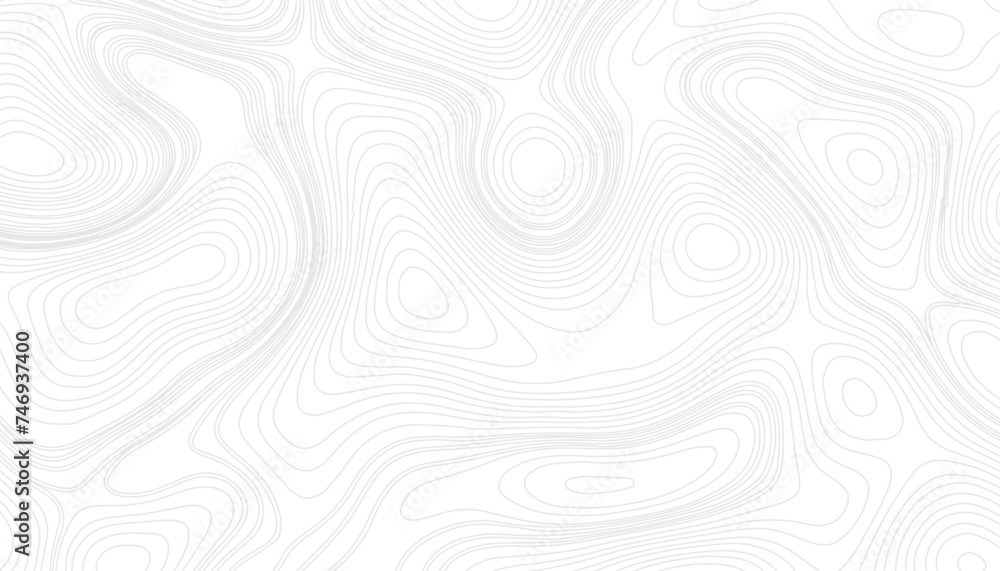 Background of the topographic map. Topographic map lines, contour background. Map on land vector terrain Illustration. Black and white abstract background vector Background of the topographic map. Topographic map lines, contour background. Map on land vector terrain Illustration. Black and white abstract background vector