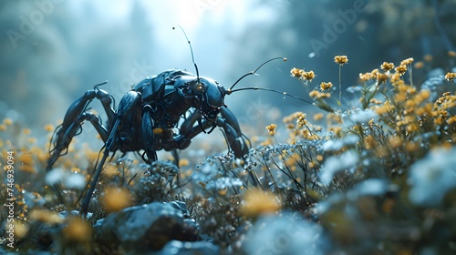 bio-inspired robot insect © Sagar
