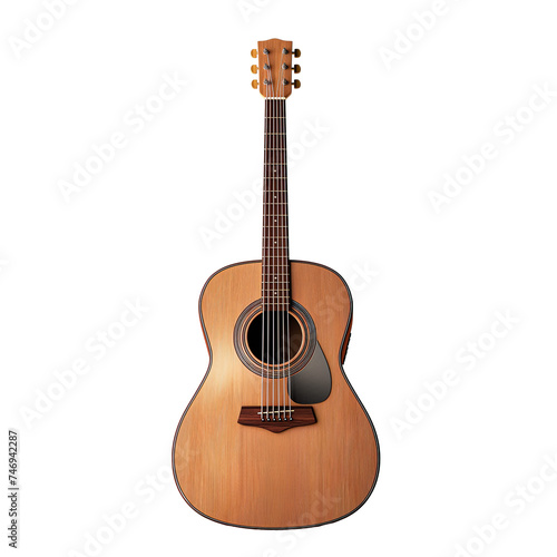 Classic acoustic guitar musical instrument